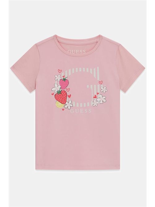 T-shirt con logo stampato GUESS | K6GI00K6YW4/A62C